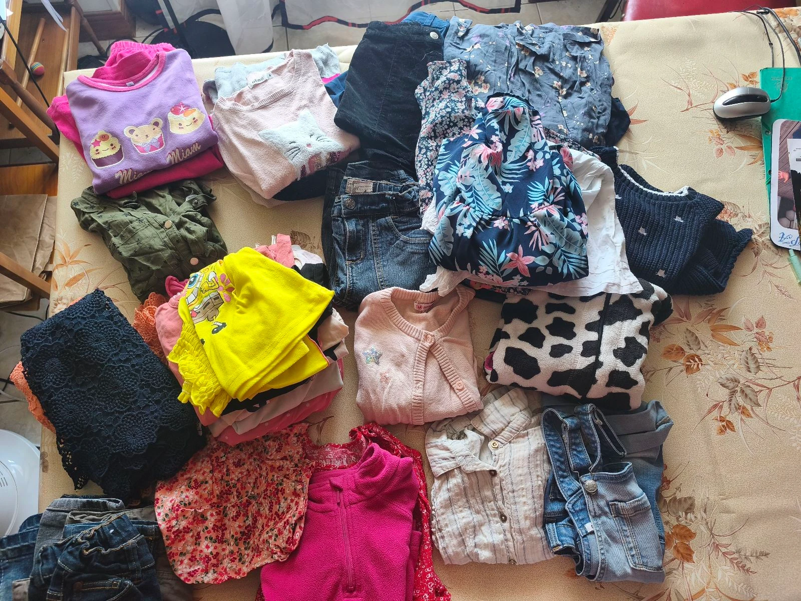 Lot vêtements 4ans fille